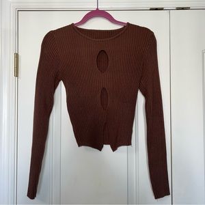 Keyhole Sweater Top